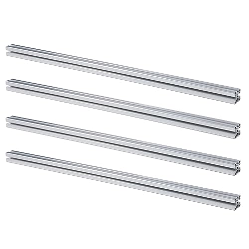 Aluminium Extrusion Profile 4040 T Slot Europäischer Standard Hochwertige Linearschiene für 3D Drucker CNC Maschinen und Automatisierungsgeräte 4 Stück 1000mm Aluminium Extrusion Profile 4040 T Slot Europäischer Standard Hochwertige Linearschiene für 3D Drucker CNC Maschinen und Automatisierungsgeräte 4 Stück 1000mm von AMAKO