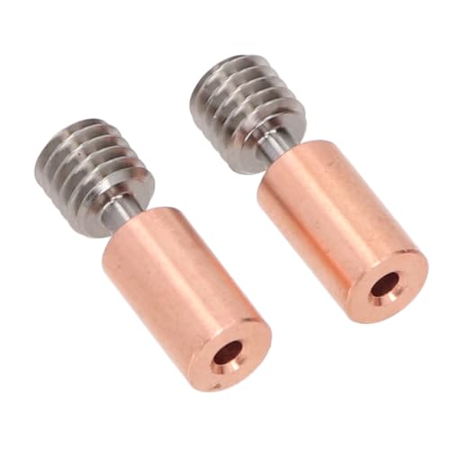 BI Metallwärmebreitung, Hohe Haltbarkeit, Wärmeisolierung, Verstärkte Genauigkeit für K1 Ender3 V3 Ke S1, Ti Legierung und Kupfer, M6x19mm, 2Pcs BI Metallwärmebreitung, Hohe Haltbarkeit, Wärmeisolierung, Verstärkte Genauigkeit für K1 Ender3 V3 Ke S1, Ti Legierung und Kupfer, M6x19mm, 2Pcs von AMAKO