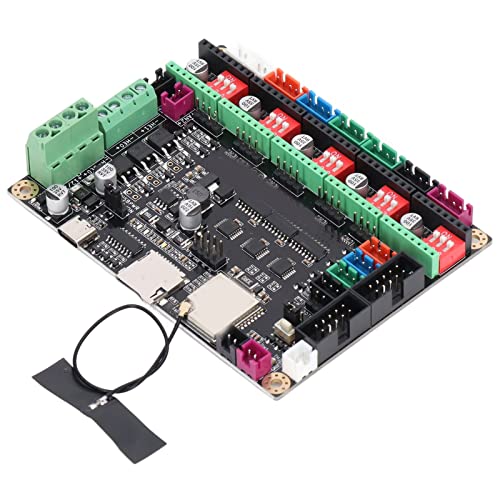 ESP32 3D Drucker Motherboard 32 Bit Steuerplatine mit 240 MHz MCU, 8192K Blitz, 520 KB RAM, 12 bis 24 V Eingang, Dual Extruder, Beheiztes Bett, 5 Achse Antrieb ESP32 3D Drucker Motherboard 32 Bit Steuerplatine mit 240 MHz MCU, 8192K Blitz, 520 KB RAM, 12 bis 24 V Eingang, Dual Extruder, Beheiztes Bett, 5 Achse Antrieb von AMAKO