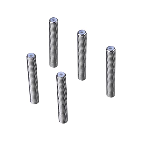 Edelstahl M6 Düse Throat PTFE Rohr Zubehör Hochwertig Langlebig Für 3D Drucker Extruder MK8 1 75 mm Filament 5 Stück Edelstahl M6 Düse Throat PTFE Rohr Zubehör Hochwertig Langlebig Für 3D Drucker Extruder MK8 1 75 mm Filament 5 Stück von AMAKO