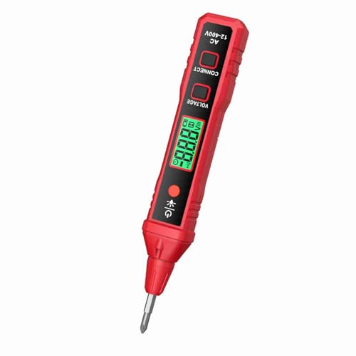 HT91A Proximity Spannungstester Pen, Wechselstromdetektor mit Taschenlampe, Daten Halten, Automatisch Ausschalten für Elektriker Home DIY HT91A Proximity Spannungstester Pen, Wechselstromdetektor mit Taschenlampe, Daten Halten, Automatisch Ausschalten für Elektriker Home DIY von AMAKO