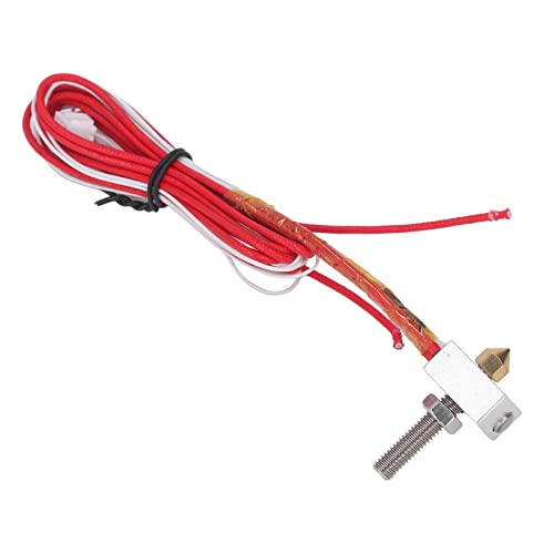 Hot End MK8 Extruder 3D Drucker Hotend Düsenkopf 0,4 mm für Anet A8 I3, Kompatibel mit Ender 3 Upgrades und Anderen MK8 Extrudern Hot End MK8 Extruder 3D Drucker Hotend Düsenkopf 0,4 mm für Anet A8 I3, Kompatibel mit Ender 3 Upgrades und Anderen MK8 Extrudern von AMAKO