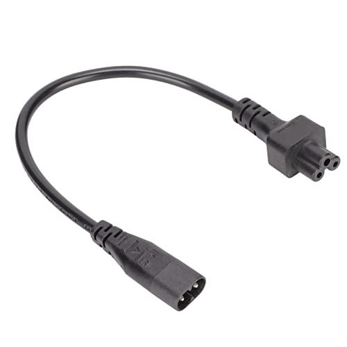 IEC320 C8 zu IEC320 C5 Netzkabel Adapter PVC Material Verstärktes Design 30cm Länge für Laptop Stromadapter Projektoren Drucker Monitore IEC320 C8 zu IEC320 C5 Netzkabel Adapter PVC Material Verstärktes Design 30cm Länge für Laptop Stromadapter Projektoren Drucker Monitore von AMAKO