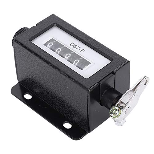 Mechanischer 5 Stelliger Zähler Rückstellbarer Ziffernzähler Genau Und Praktisch Für Textilindustrie Maschinenbau Druckindustrie Schwarz 80g 1 Stück Mechanischer 5 Stelliger Zähler Rückstellbarer Ziffernzähler Genau Und Praktisch Für Textilindustrie Maschinenbau Druckindustrie Schwarz 80g 1 Stück von AMAKO