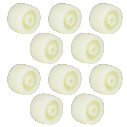 Nylonrad Rundscheibe Caster Roller 1,5 Zoll mit 40 Kg Belastungskapazität, Langlebiger Nylonkonstruktion, 10 Pcs Reibungsloser Austauschsatz Nylonrad Rundscheibe Caster Roller 1,5 Zoll mit 40 Kg Belastungskapazität, Langlebiger Nylonkonstruktion, 10 Pcs Reibungsloser Austauschsatz von AMAKO