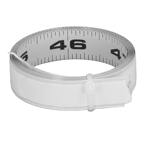 Selbstklebendes Maßband 48 Zoll, Cuttable Klebeband Maß für Holzbearbeitung, Diy Projekte, Sägetisch von links nach rechts, 4Ft Kohlenstoffstahl Lineal Selbstklebendes Maßband 48 Zoll, Cuttable Klebeband Maß für Holzbearbeitung, Diy Projekte, Sägetisch von links nach rechts, 4Ft Kohlenstoffstahl Lineal von AMAKO
