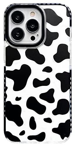 AMART Hülle für iPhone 13 Pro Max Hülle Kuh Muster, Kuh Drucken Design Weiche Silikon Stoßfest Schutzhülle Cover Schwarz Ultra Dünn HandyHülle für iPhone 13 Pro Max mit Motiv 6,7 Zoll AMART Hülle für iPhone 13 Pro Max Hülle Kuh Muster, Kuh Drucken Design Weiche Silikon Stoßfest Schutzhülle Cover Schwarz Ultra Dünn HandyHülle für iPhone 13 Pro Max mit Motiv 6,7 Zoll von AMART