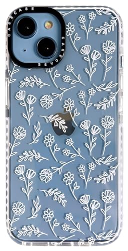 AMART für iPhone 12 Mini/iPhone 13 Mini Hülle Blumen,Durchsichtig mit Süß Weiß Blumen Muster HandyHülle für Frauen Mädchen Weiche Silikon Stoßfest Schutzhülle mit Motiv für iPhone 12 Mini/13 Mini AMART für iPhone 12 Mini/iPhone 13 Mini Hülle Blumen,Durchsichtig mit Süß Weiß Blumen Muster HandyHülle für Frauen Mädchen Weiche Silikon Stoßfest Schutzhülle mit Motiv für iPhone 12 Mini/13 Mini von AMART