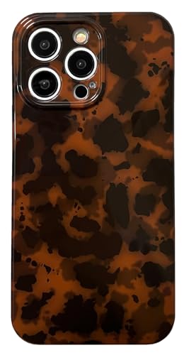 AMART Handyhülle für iPhone 15 Pro Max,Amber Brown Leopard Muster Hülle Tier Motive Aesthetic Frauen Mädchen Stoßfeste Schutzhülle für iPhone 15 Pro Max AMART Handyhülle für iPhone 15 Pro Max,Amber Brown Leopard Muster Hülle Tier Motive Aesthetic Frauen Mädchen Stoßfeste Schutzhülle für iPhone 15 Pro Max von AMART