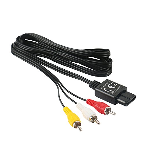 AMATHINGS AV Kabel Passend Für Nintendo Gamecube, SNES, N64, GC, NGC AMATHINGS AV Kabel Passend Für Nintendo Gamecube, SNES, N64, GC, NGC von AMATHINGS