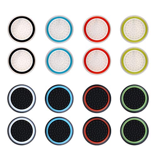 AMATHINGS Ps4 Controller Stick Aufsätze für EIN ideales Spielgefühl – 16x Ps4 Thumbstick Kappen mit optimalem Grip – Controller Stick Aufsätze für Dualshock 4 Controller – Controller Aufsätze AMATHINGS Ps4 Controller Stick Aufsätze für EIN ideales Spielgefühl – 16x Ps4 Thumbstick Kappen mit optimalem Grip – Controller Stick Aufsätze für Dualshock 4 Controller – Controller Aufsätze von AMATHINGS