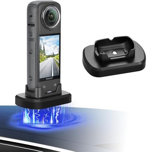 AMAZEAR Magnetische Haltebasis für Insta360 X4 Zubehör, Starker Magnetständer-Adapter für Verschiedene magnetische Oberflächen, X4 Halter für Zuhause zum Laden oder Aufbewahren auf dem Schreibtisch AMAZEAR Magnetische Haltebasis für Insta360 X4 Zubehör, Starker Magnetständer-Adapter für Verschiedene magnetische Oberflächen, X4 Halter für Zuhause zum Laden oder Aufbewahren auf dem Schreibtisch von AMAZEAR