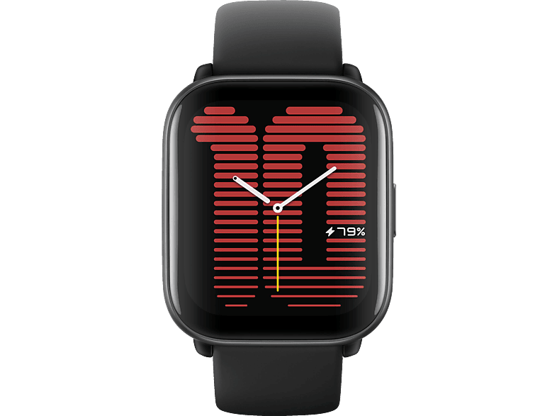 AMAZFIT Active Smartwatch Aluminiumlegierung Silikon, 20 mm, Midnight Black von AMAZFIT