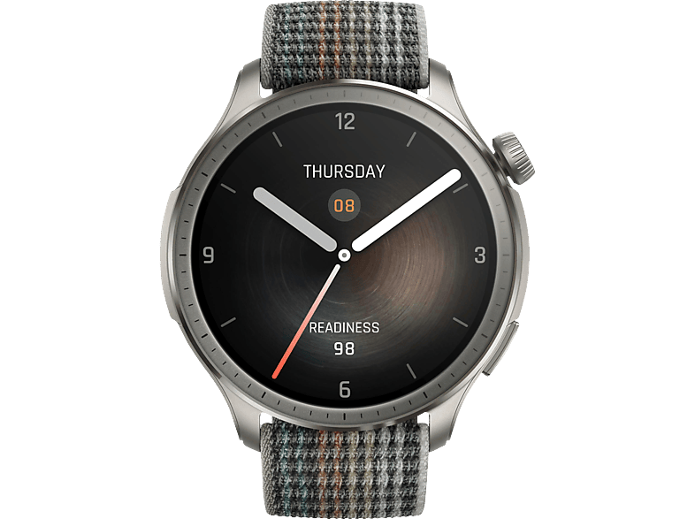 AMAZFIT Balance Smartwatch Aluminium Nylon, 22 mm, Sunset Grey von AMAZFIT