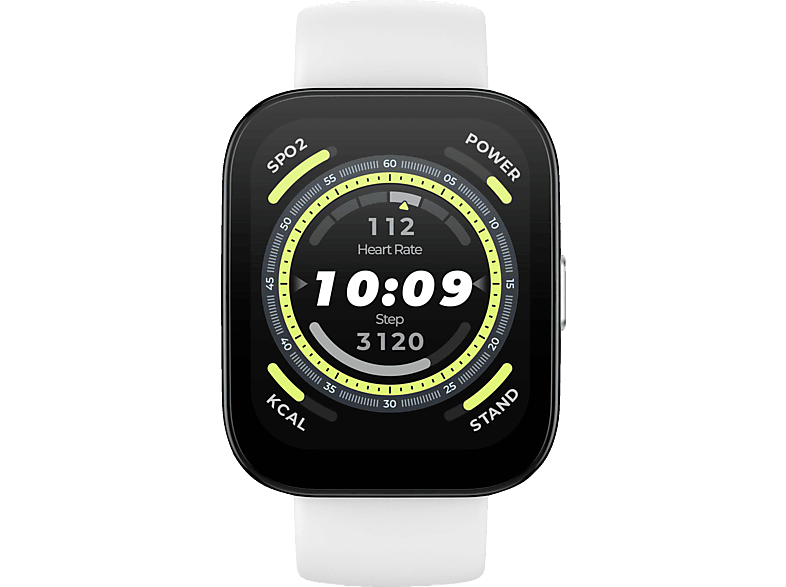 AMAZFIT Bip 5 Smartwatch Kunststoff Silikon, 22 mm, Cream White von AMAZFIT