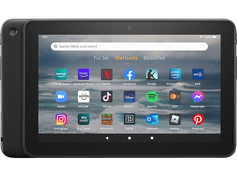 AMAZON Fire 7 (2022), Tablet, 32 GB, Zoll, Schwarz von AMAZON