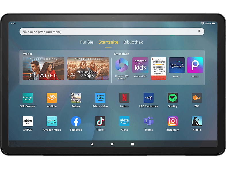 AMAZON Fire Max 11 mit Spezialangeboten, Tablet, 64 GB, Zoll, Grau von AMAZON
