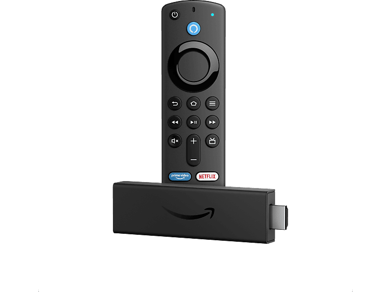 AMAZON Fire TV Stick mit Alexa-Sprachfernbedienung (mit TV-Steuerungstasten) Streaming 8 GB, Schwarz von AMAZON