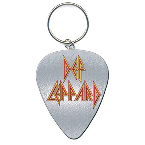 Schlüsselanhänger Metal Def Leppard von Rock Off officially licensed products
