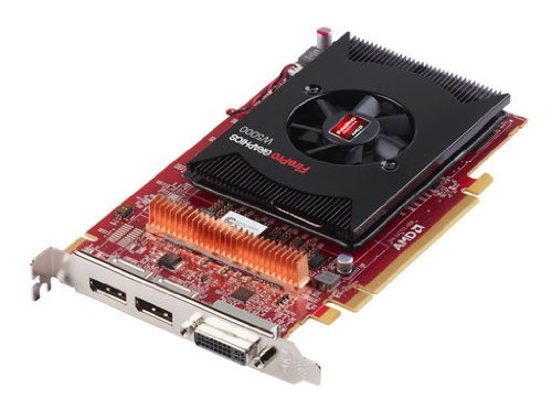 AMD 100-505792 ATI FirePro W5000 Workstation Grafikkarte (2 GB, GDDR5, PCI Express 3.0 x16) von AMD