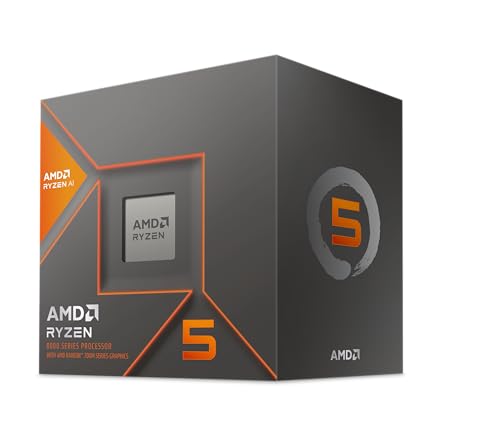 AMD AM5 Ryzen 5 8600G Box 3,8GHz MAX 5,0GHz 6xCore 12xThreads 22MB 65W von AMD