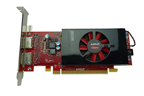 AMD FirePro W2100 2GB GDDR3 - Grafikkarten (FirePro W2100, 2 GB, GDDR3, 128 Bit, 4096 x 2160 Pixel, PCI Express x16 3.0) von AMD