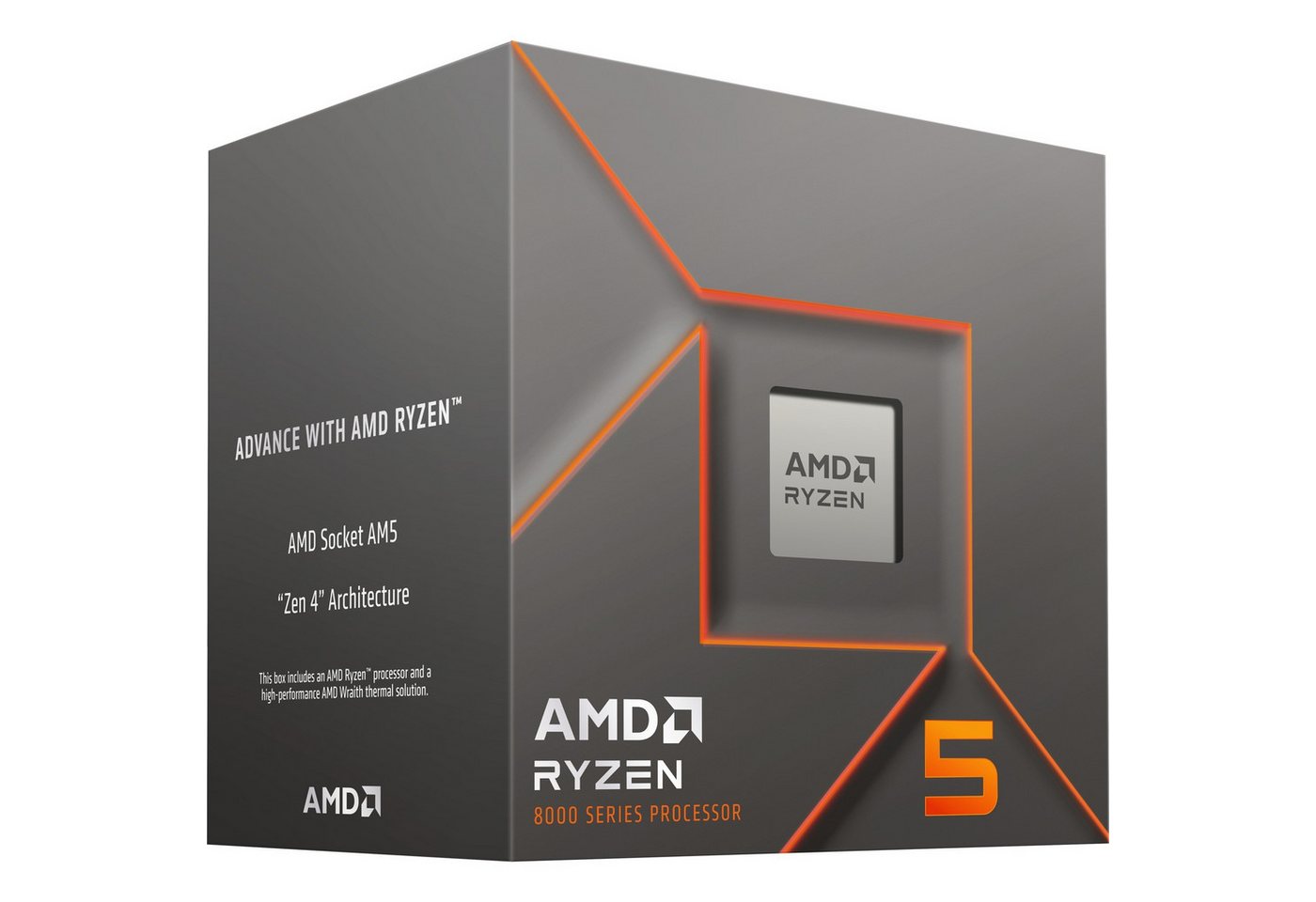 AMD Prozessor AMD Ryzen 5 8400F SAM5 Box AMD Prozessor AMD Ryzen 5 8400F SAM5 Box von AMD
