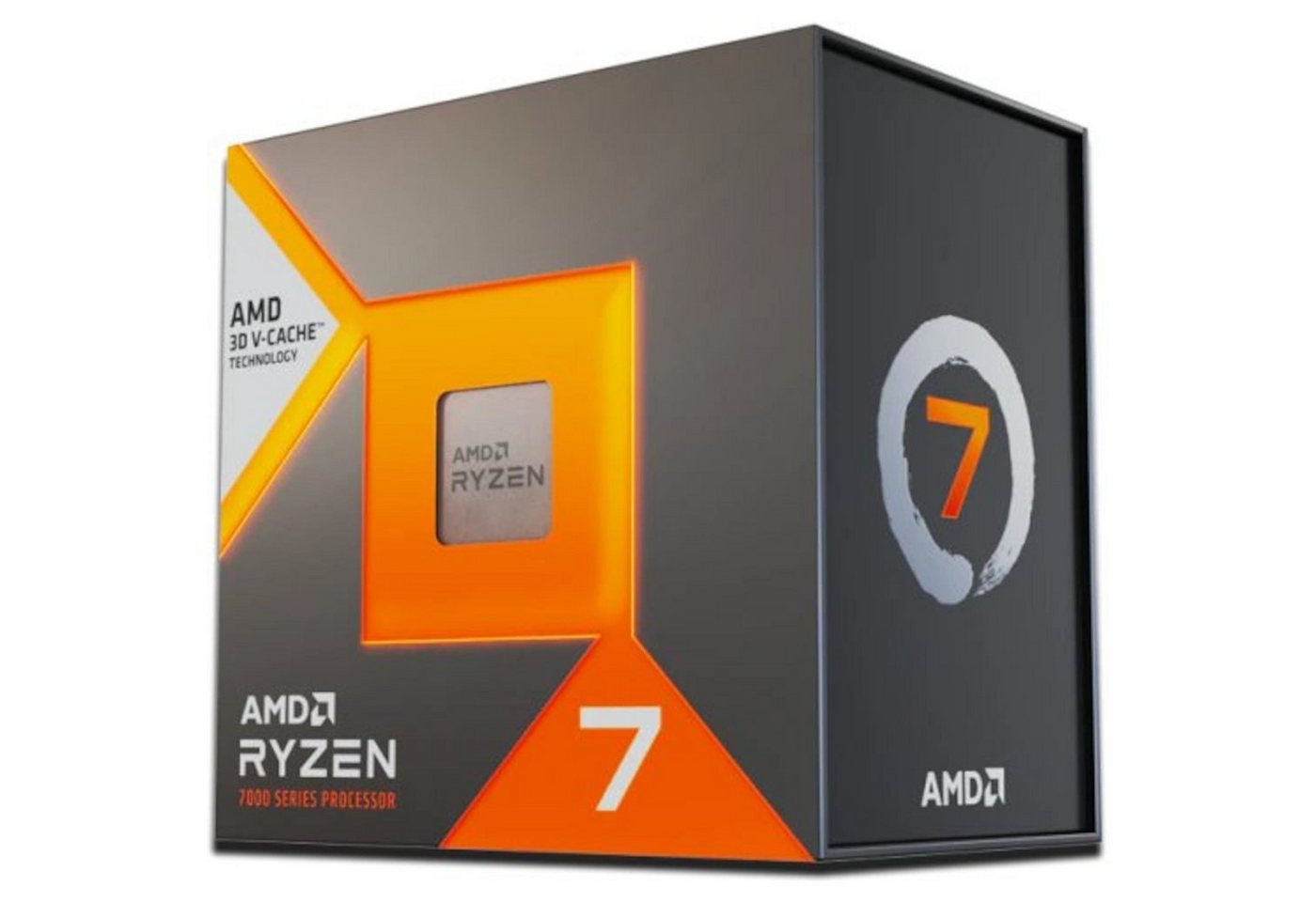 AMD Prozessor Ryzen 7 7800X3D Gaming CPU - 8 x 4,20 GHz - Sockel AM5, Turbo bis zu 5 GHz - 16 Threads - PCIe 5.0 - iGPU AMD Radeon Graphics von AMD