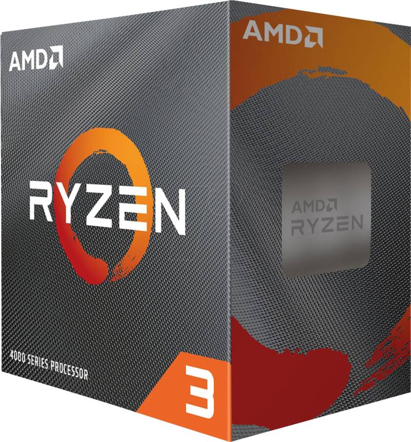 AMD R3-4100 - AMD AM4 Ryzen 3 4100, 4x 3.80GHz, boxed von AMD