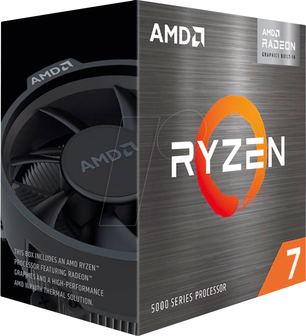 AMD R7-5700G - AMD AM4 Ryzen 7 5700G, 8x 3.80GHz, boxed von AMD