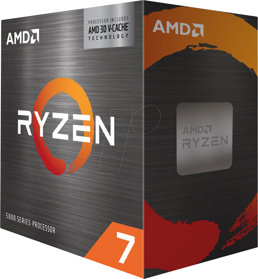 AMD R7-5700X3D - AMD AM4 Ryzen 5 5700X3D, 8x 3.00GHz, boxed von AMD