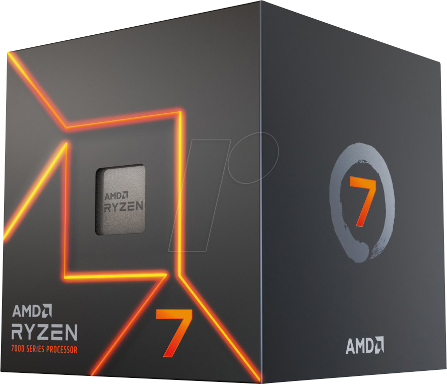 AMD R7-7700 - AMD AM5 Ryzen 7 7700, 8x 3.80GHz, boxed von AMD
