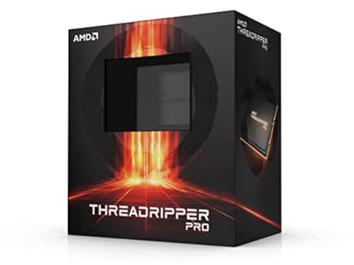 AMD Ryzen Threadripper PRO Prozessor 5975WX (32Kerne/64Threads, 280W TDP, SWRX8 Sockel, 144 MB Cache, Bis zu 4.5 GHz Max Boost, Kein Kühler) von AMD