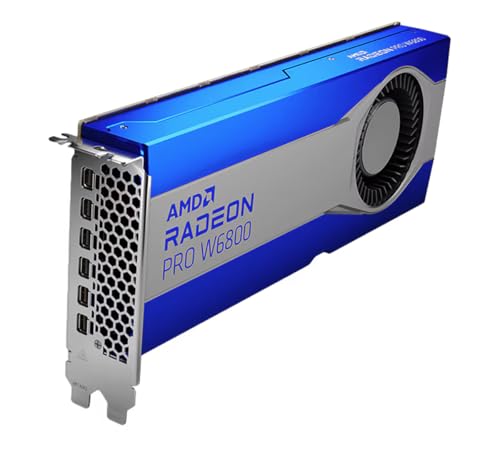 AMD Radeon Pro W6800 Professionelle Grafikkarte - 32 GB GDDR6 - RDNA2 - D430-6X miniDisplayPort von AMD