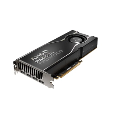 AMD Radeon Pro W7700 16GB GDDR6 Workstation Grafikkarte 4x DP 2.1 von AMD