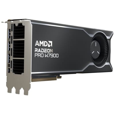 AMD Radeon Pro W7900 48GB GDDR6 Workstation Grafikkarte 3xDP/1x mDP von AMD