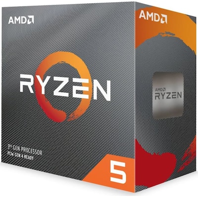 AMD Ryzen 5 3600 (6x 3,6GHz) 32MB Sockel AM4 CPU BOX (Wraith Stealth Kühler) von AMD