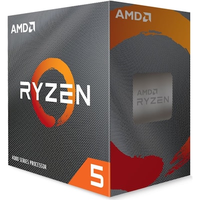 AMD Ryzen 5 4500 (6x 3.6 GHz) Sockel AM4 CPU BOX (Wraith Stealth Kühler) von AMD