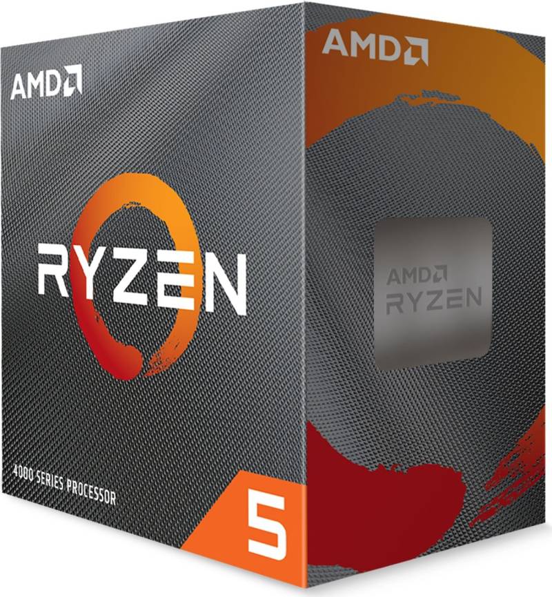 AMD Ryzen 5 4600G Prozessor - 6C/12T, 3.70-4.20GHz, boxed ohne Kühler von AMD