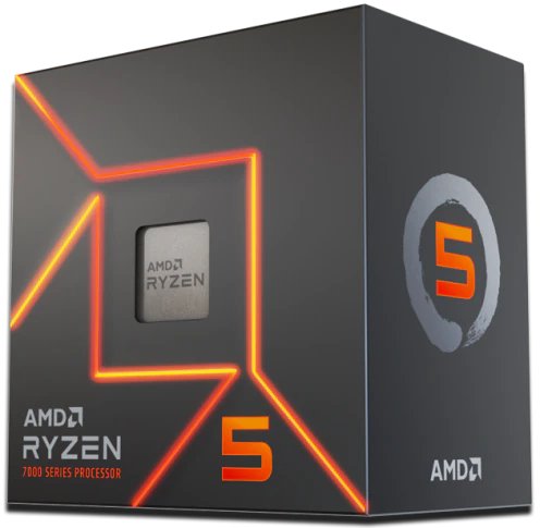 AMD Ryzen 5 7600 Prozessor 6C/12T, 3.80-5.10GHz, boxed von AMD