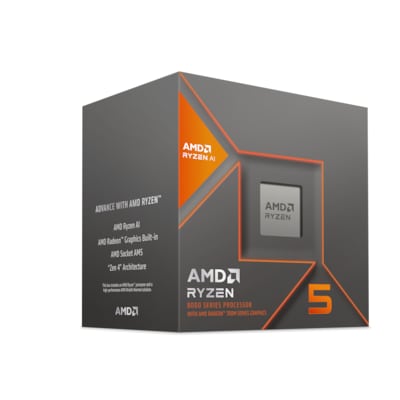 AMD Ryzen 5 8600G mit AMD Radeon Grafik (6x 4,3 GHz) 22MB Sockel AM5 CPU BOX von AMD