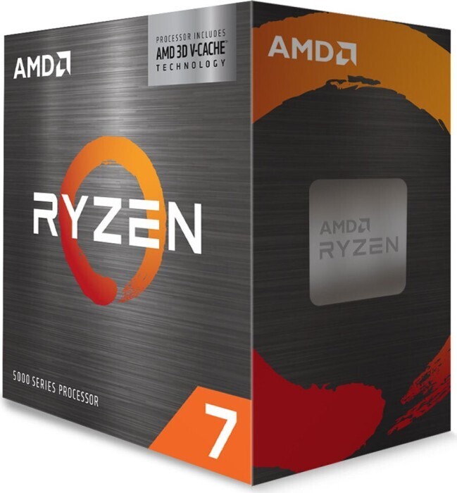 AMD Ryzen 7 5800X3D Prozessor - 8C/16T, 3.40-4.50GHz, boxed ohne Kühler von AMD