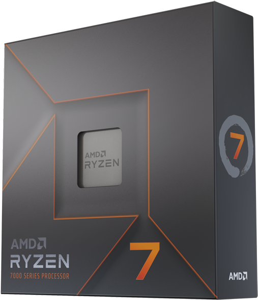 AMD Ryzen 7 7700X - 4.5 GHz - 8 Kerne - 16 Threads - 32 MB Cache-Speicher - Socket AM5 - PIB/WOF von AMD