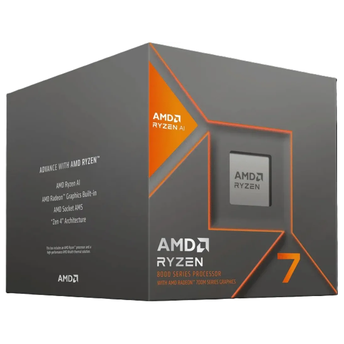 AMD Ryzen 7 8700G Prozessor - 8C/16T, 4.20-5.10GHz, boxed von AMD