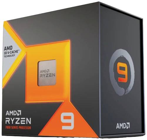 AMD Ryzen 9 7900X3D 12 x 4.4GHz 12-Core Prozessor (CPU) WOF Sockel (PC): AM5 120W von AMD