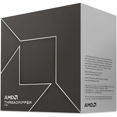 AMD Ryzen Threadripper PRO 7965WX (24x 4.2 GHz) Sockel SP6 (sTR5) von AMD