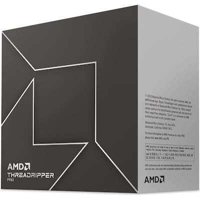 AMD Ryzen Threadripper PRO 7985WX (64x 3.2 GHz) Sockel SP6 (sTR5) von AMD