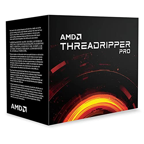 AMD Ryzen Threadripper PRO Prozessor 3955WX (16C/32T, 280W TDP, SWRX8 Sockel, 72 MB Cache, Bis zu 4.3 GHz Max Boost, Kein Kühler) von AMD