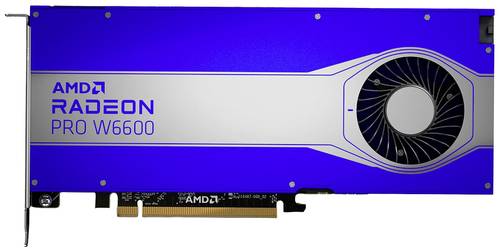 AMD Workstation-Grafikkarte Radeon Pro W6600 8GB GDDR6-RAM PCIe DisplayPort von AMD