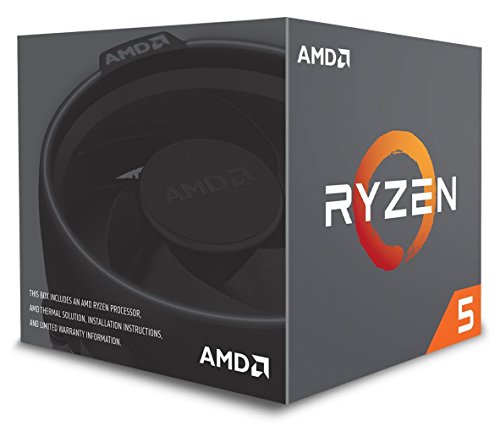 AMD YD2600BBAFBOX Prozessor RYZEN5 2600 Socket AM4 3.9Ghz Max Boost, 3,4Ghz Base+19MB von AMD